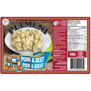 Pork and Beef Dumplings Pelmeni Galina's Euro Food