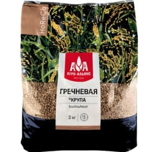 a bag of Buckwheat Gluten Free Agro Alliance 3kg