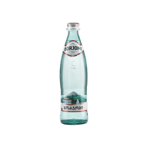 BORJOMI MINERAL WATER – Glass Bottle, 0.5 L