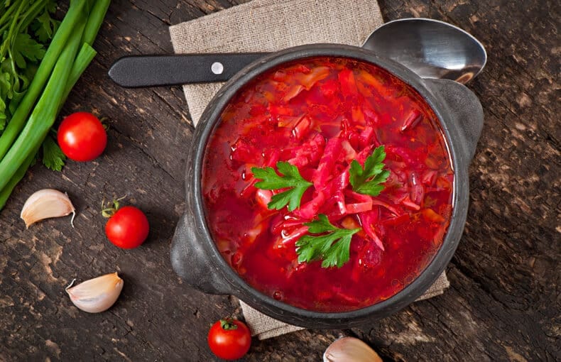 Authentic Cabbage Borscht at Galina’s Euro Food – Hearty Soup
